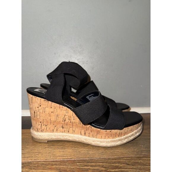 Madden Girl Women's Marandaa Wedge Sandals Size 6.5 - Picture 3 of 12